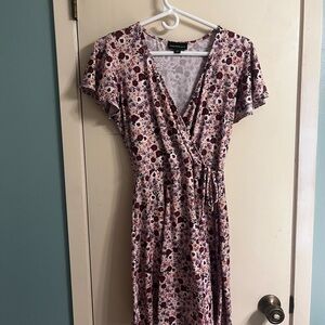 Charming Floral Mini Dress